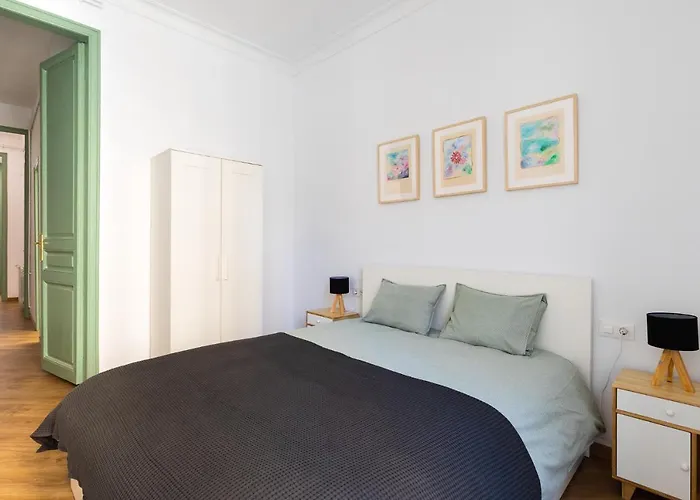 Modernist Family Barcelona Apartment